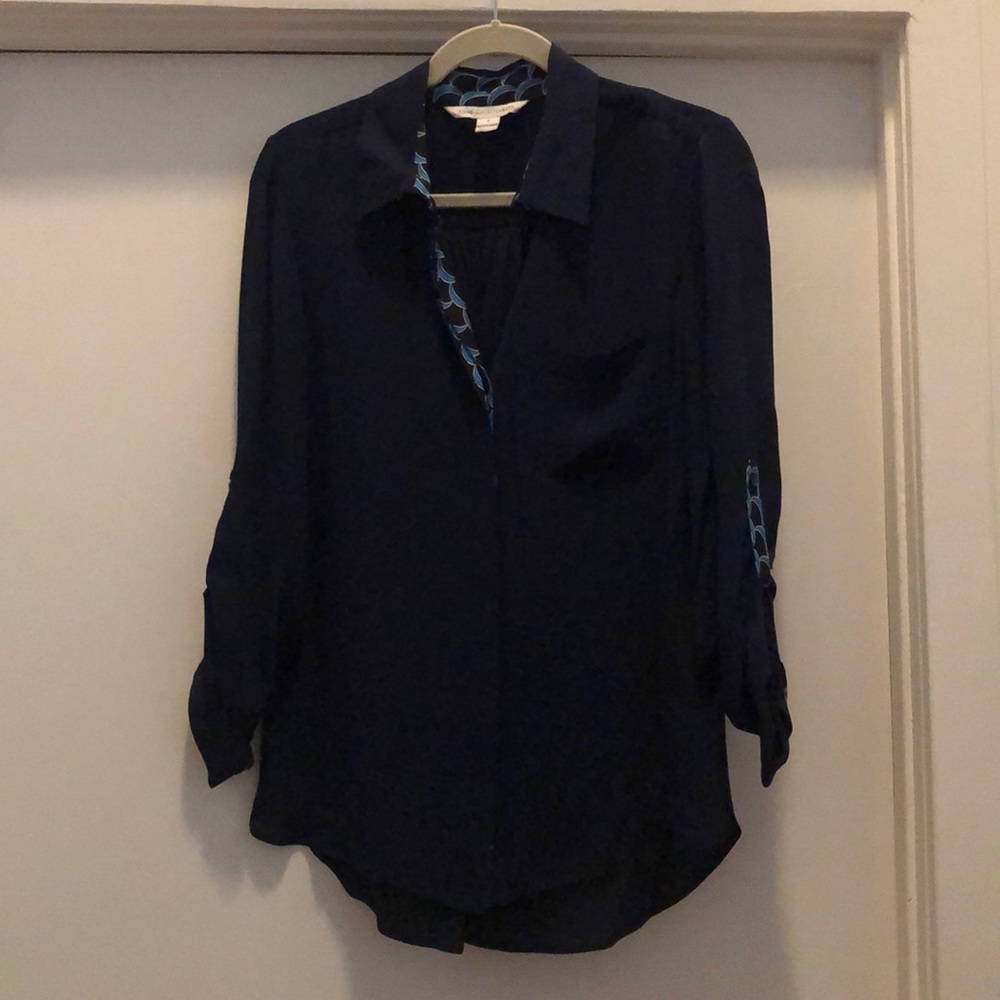 Diane von Furstenberg button down
